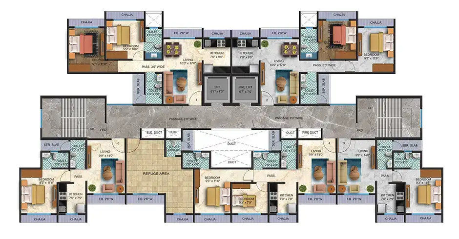 Regal Square Floor Plans