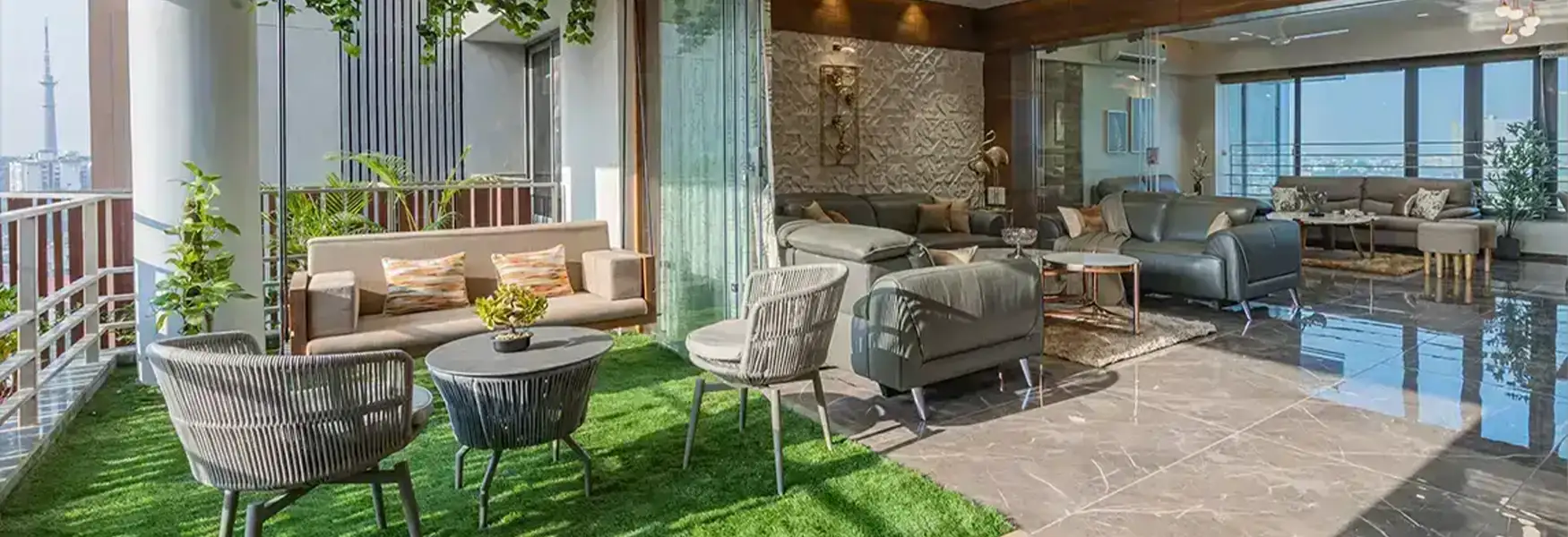 Ace Forest Kingdom Ghodbunder Road Balcony