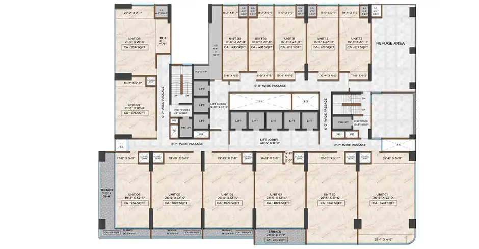 Squarefeet Group Wagle Estate Workplace Squarefeet Group Wagle Estate Workplace