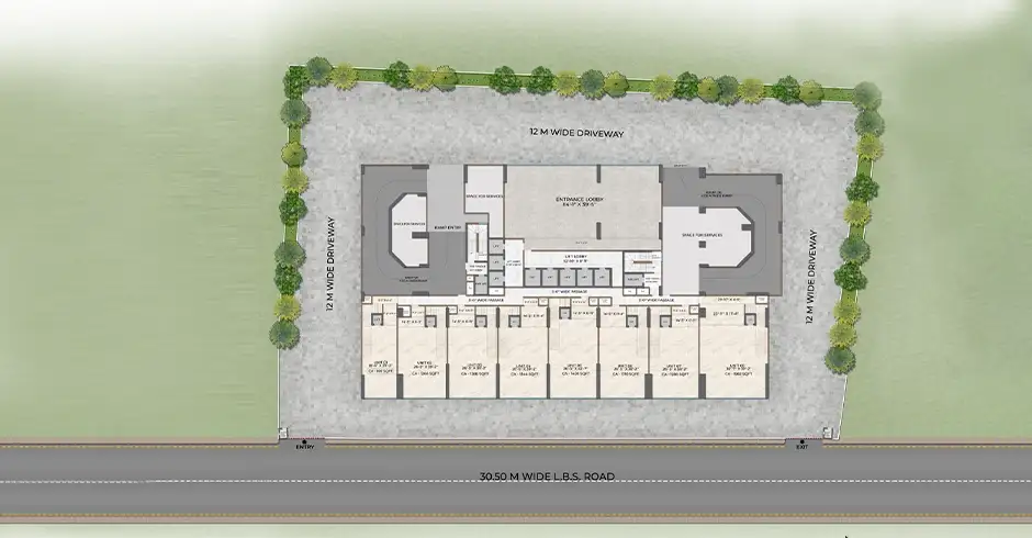 Squarefeet Group Wagle Estate Basement Layout Plan Squarefeet Group Wagle Estate Basement Layout Plan